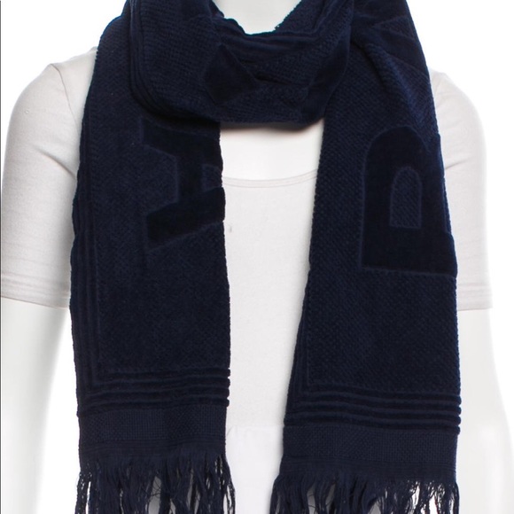 Balenciaga Logo Stamp towel and/or scarf NWT - Picture 2 of 2